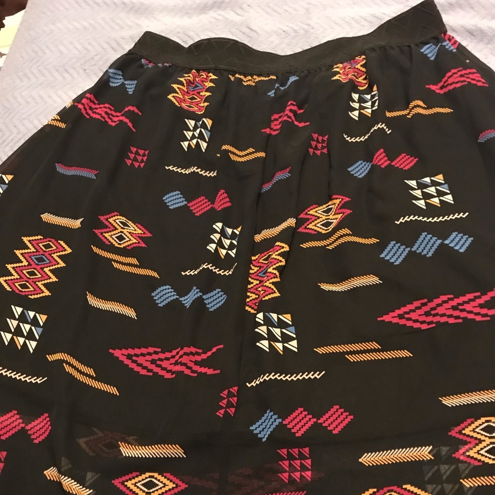 EUC LuLaRoe 2X Lola Skirt